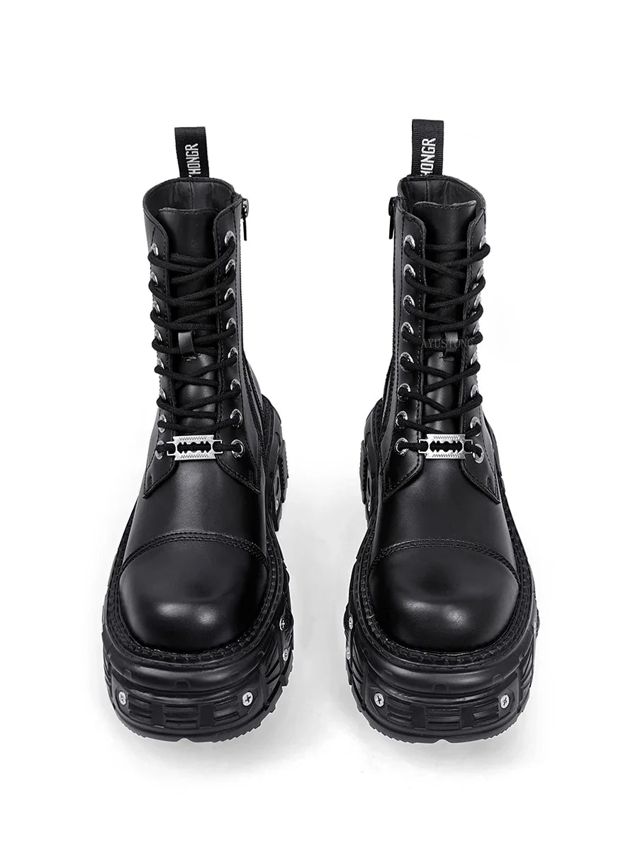 Punk Women Platform Ankle Boots