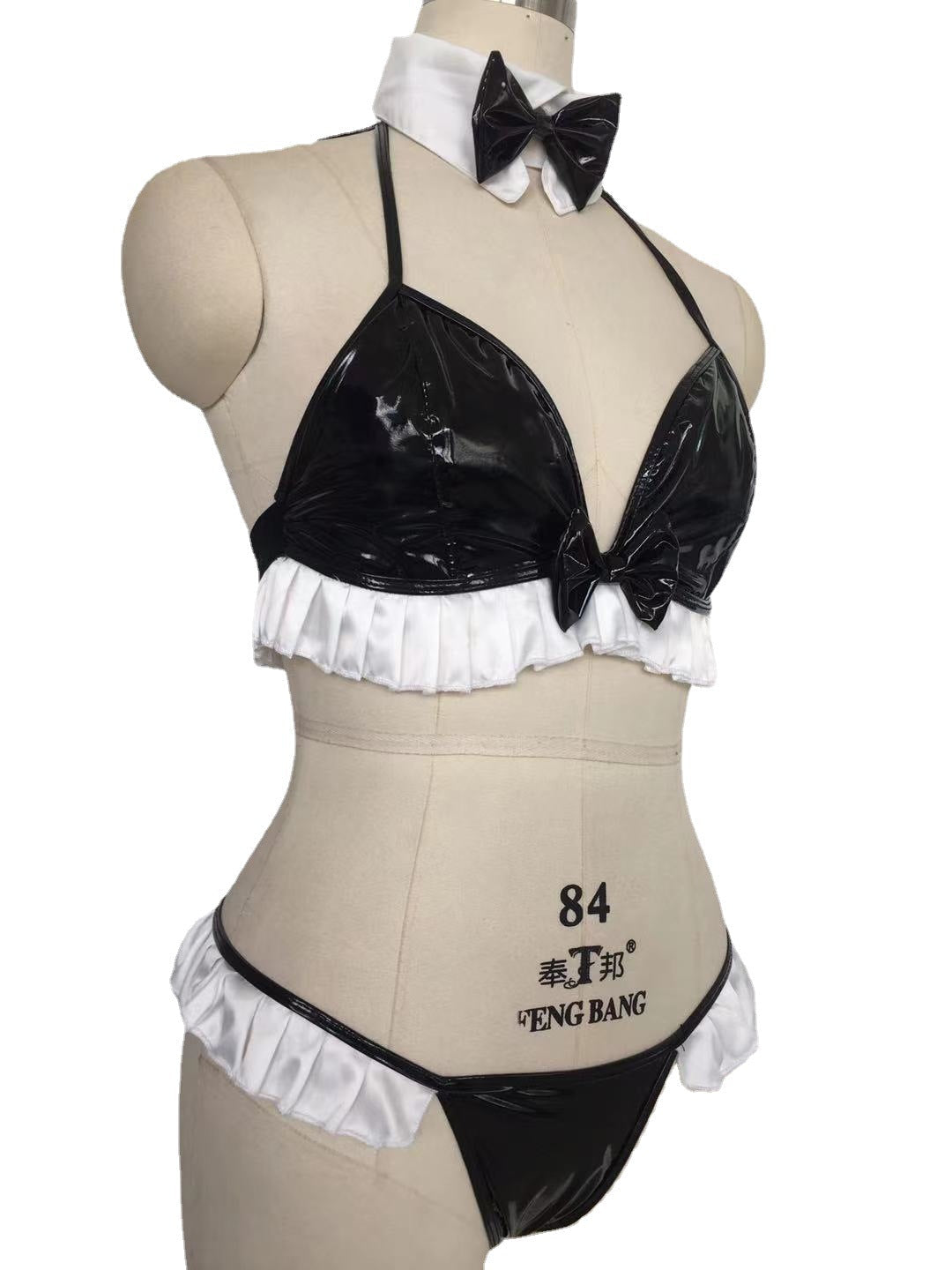 Intimate Latina Maid Lingerie Costume Set Cosplay Costume