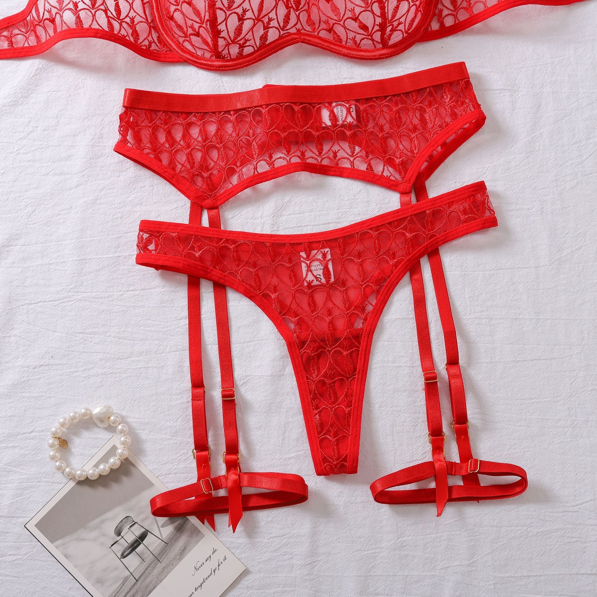See Through Lingerie Crotchless