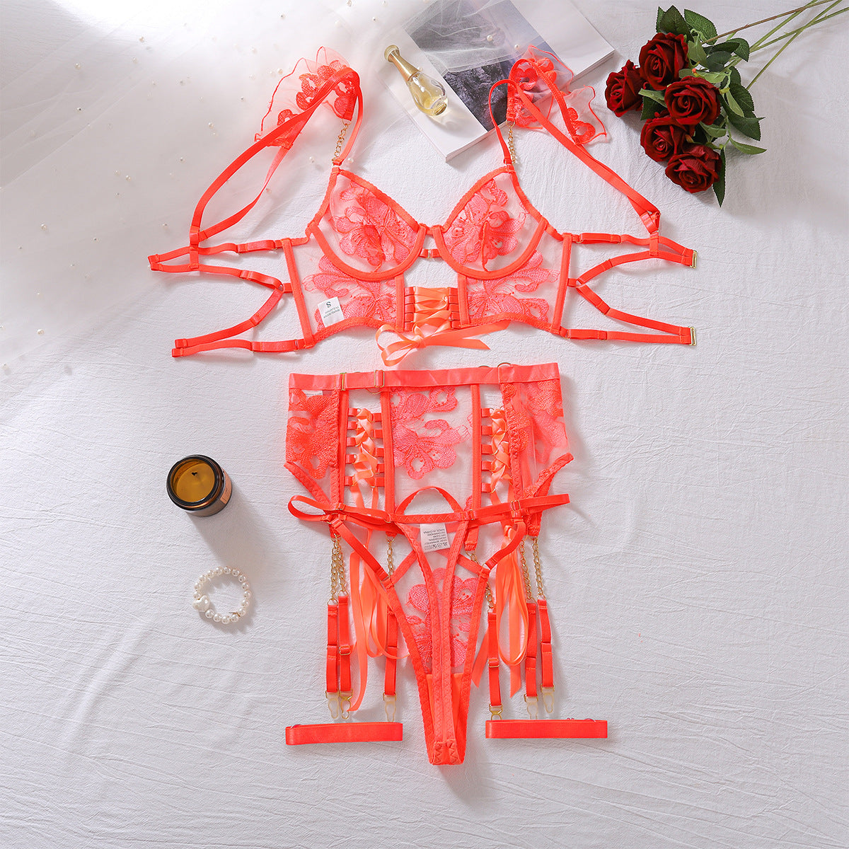 Crotchless Underwear Sheer Lingerie