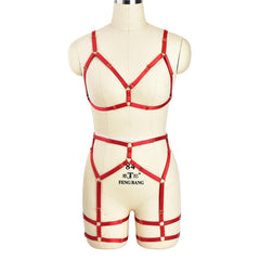 Garter Harness Lingerie Set
