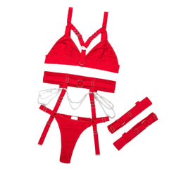 Naughty lingerie Sluzu Set Extreme Bra & Panty Submissive