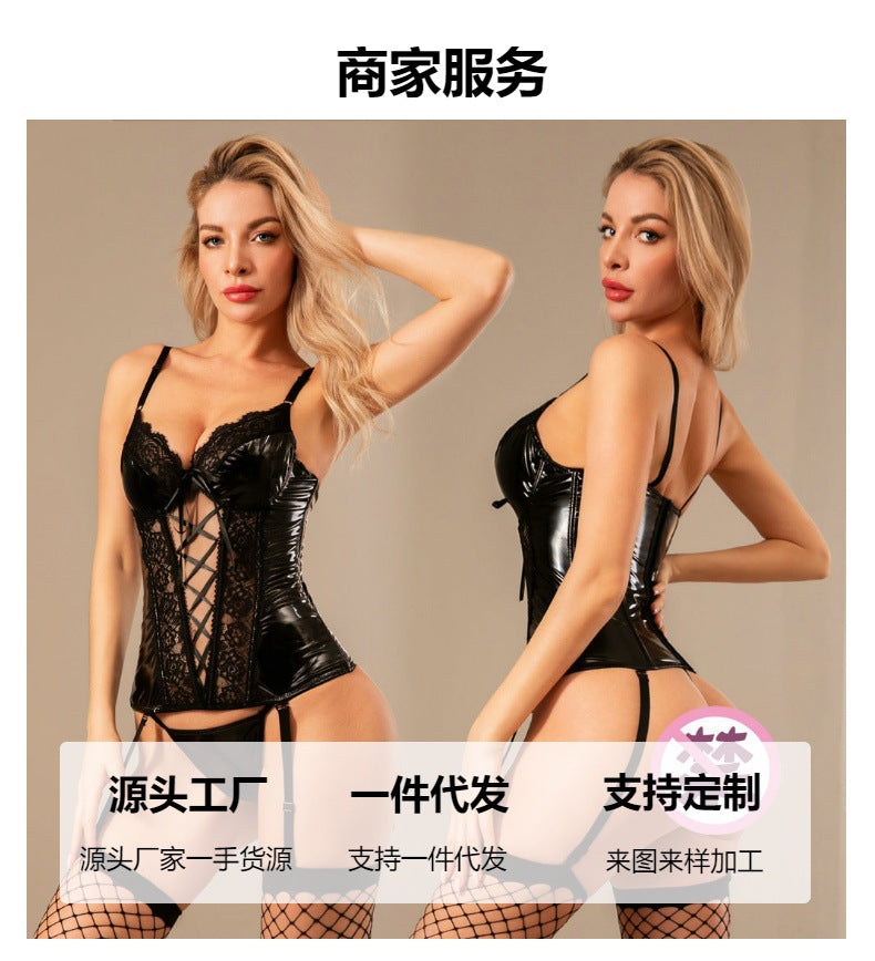 Extreme Sluzu Lingerie Set Submissive Latina Bra & Panty