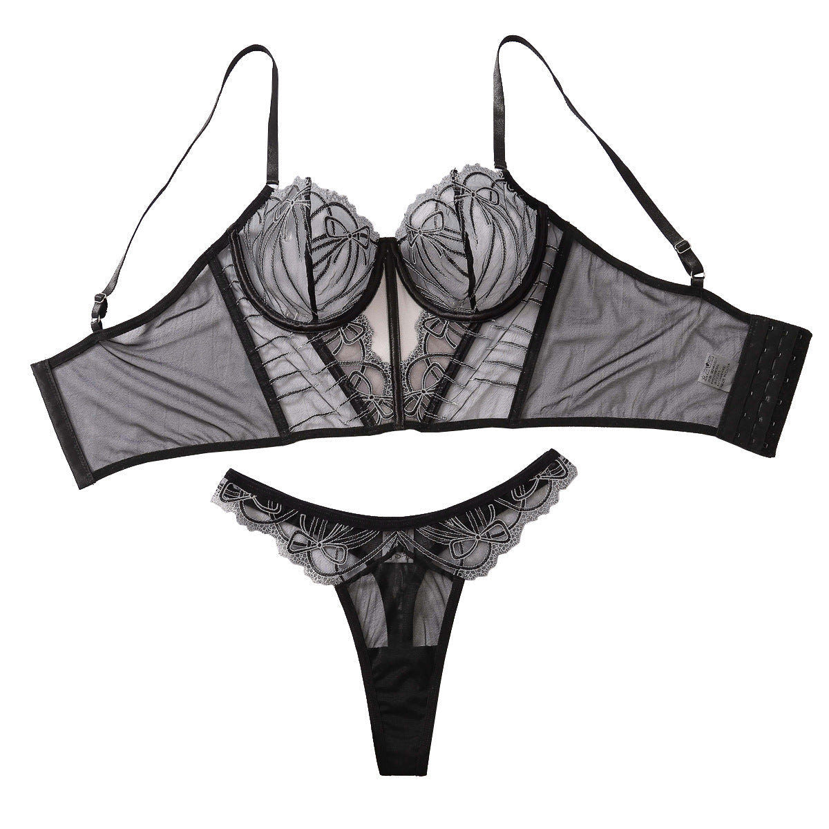 Hotlc Lingerie Sheer Corset