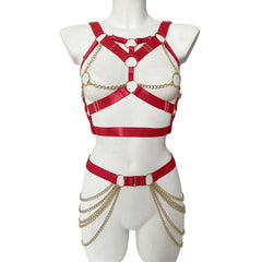 Chain Harness Lingerie Set