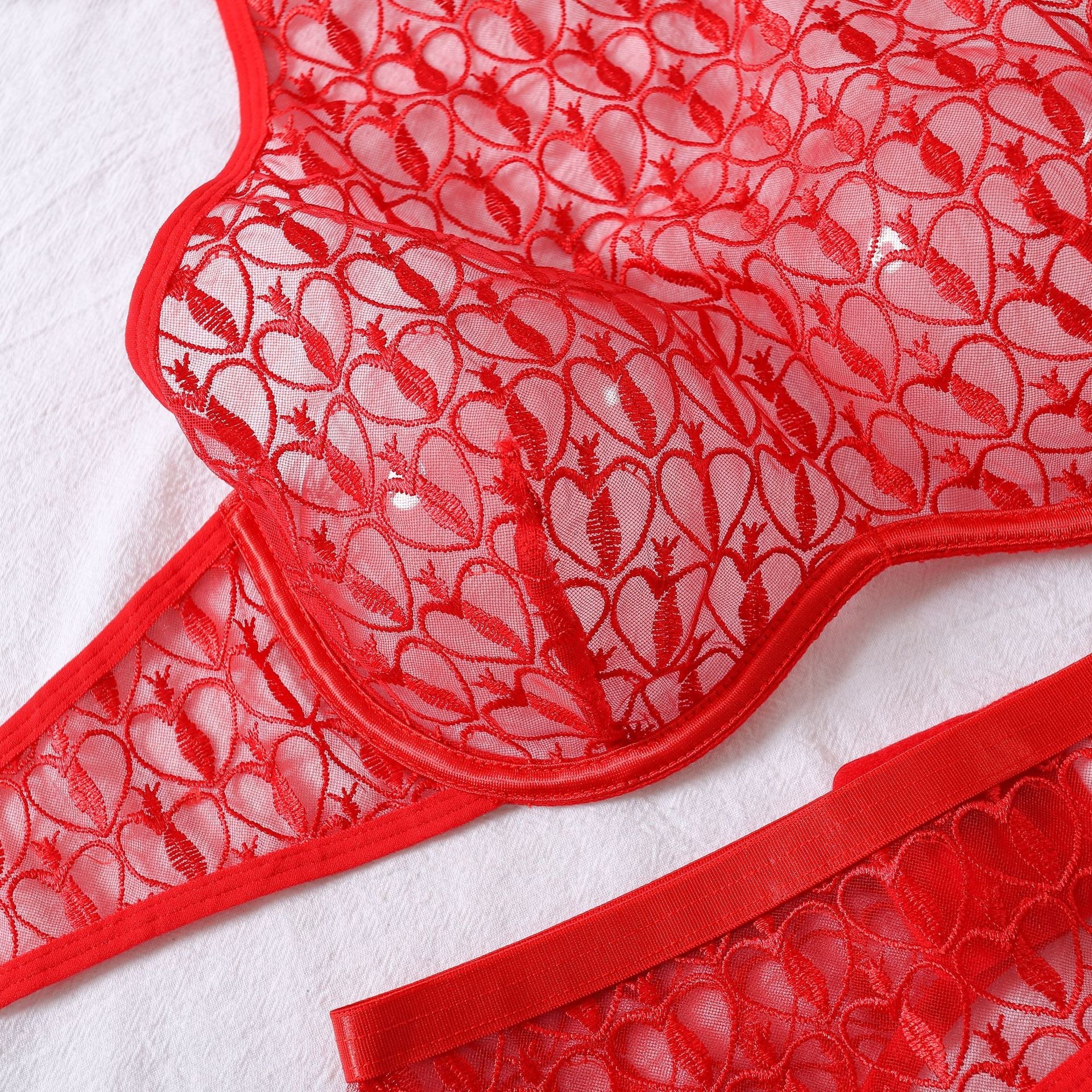 See Through Lingerie Crotchless
