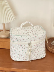 Fresh and Floral Makeup Bag