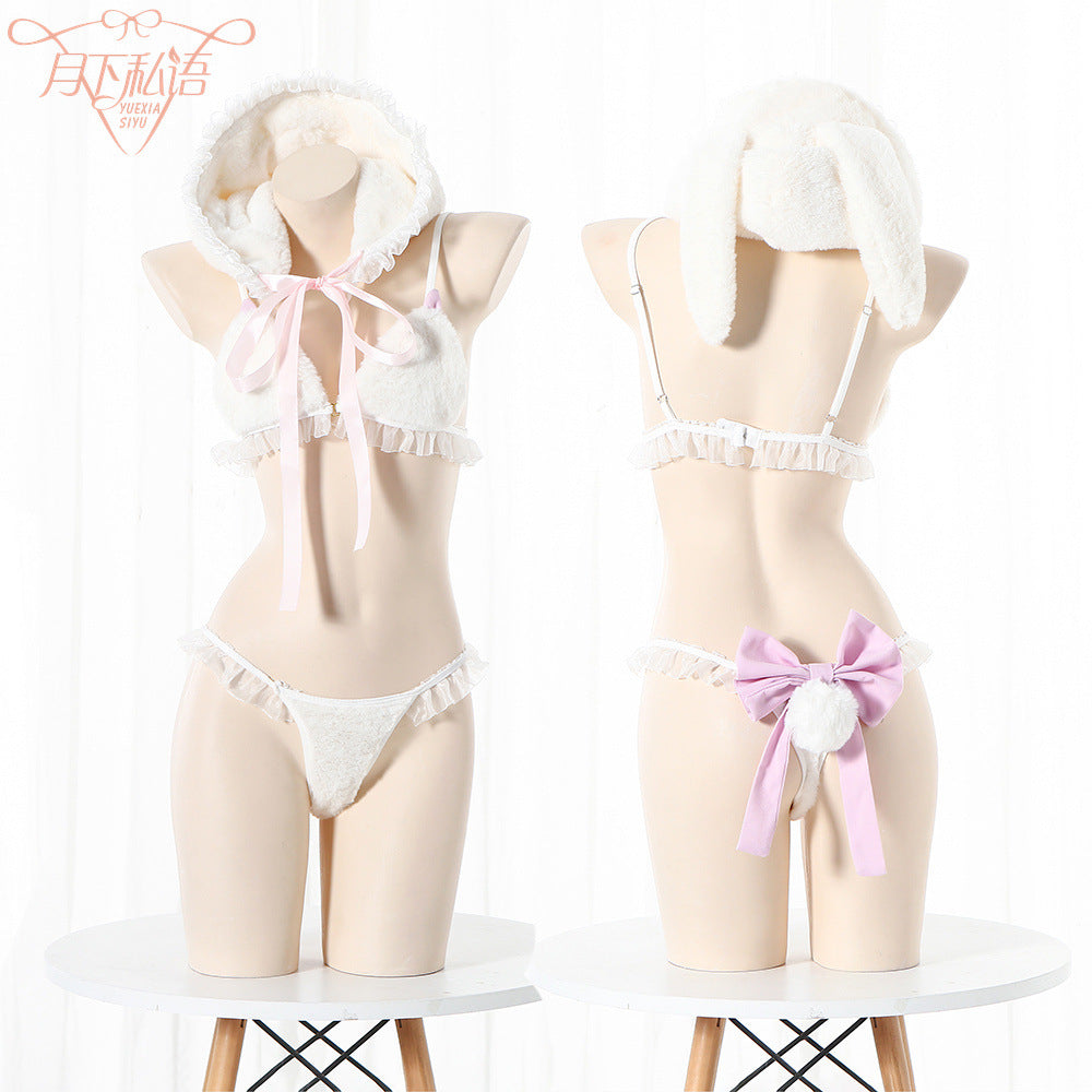 Submissive Cosplay Lingerie Set Chubby Sexy Lola Bunny Costume