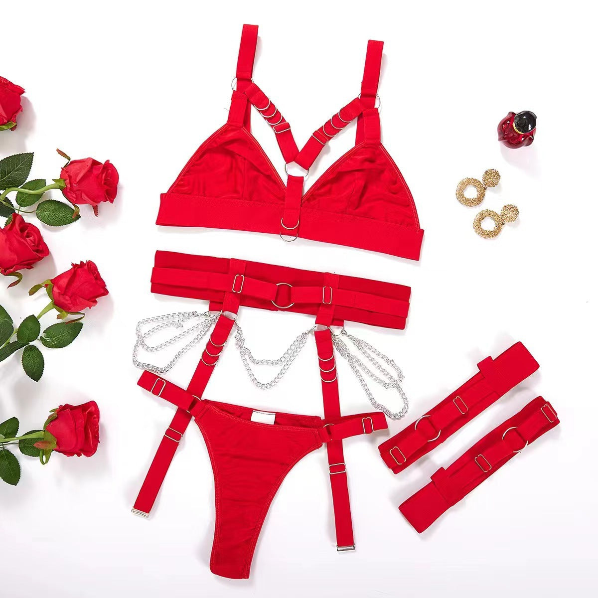 Naughty lingerie Sluzu Set Extreme Bra & Panty Submissive