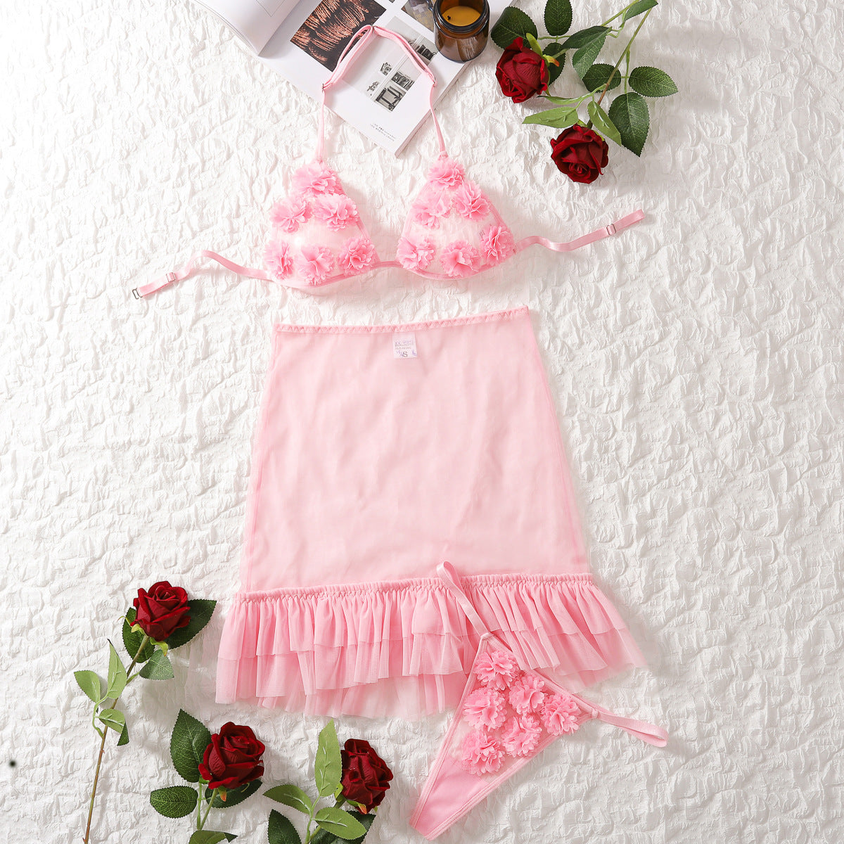 Sheer Lingerie Set