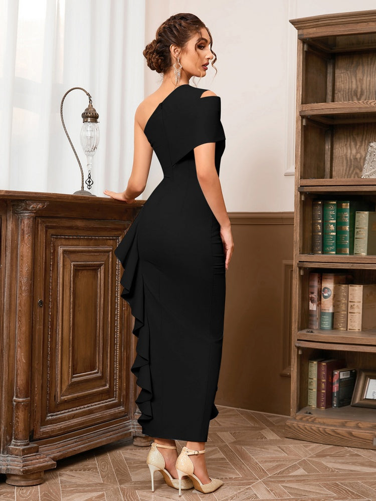 Stylish One-Shoulder Dress
