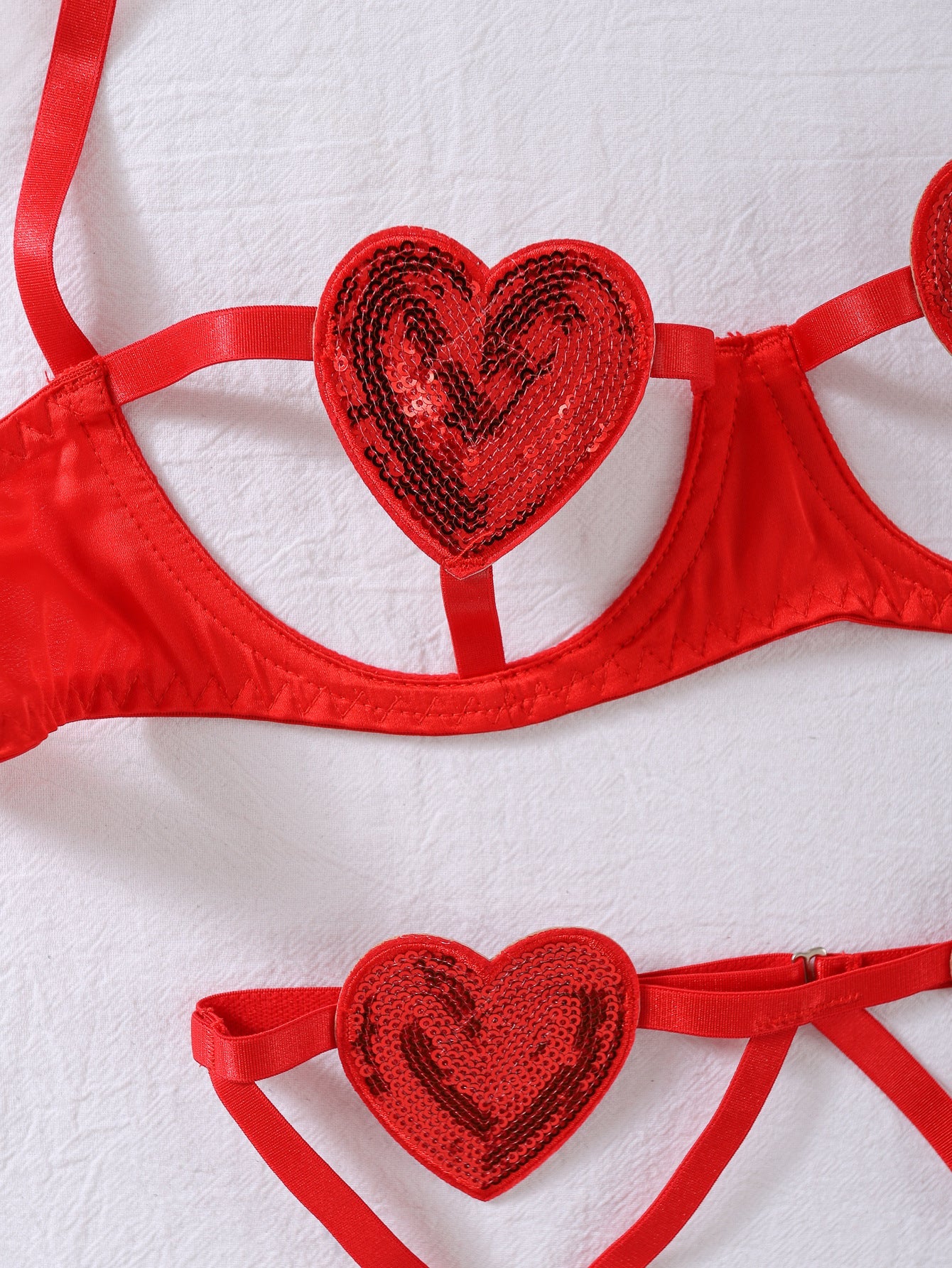 Open Cup Crotchless Lingerie