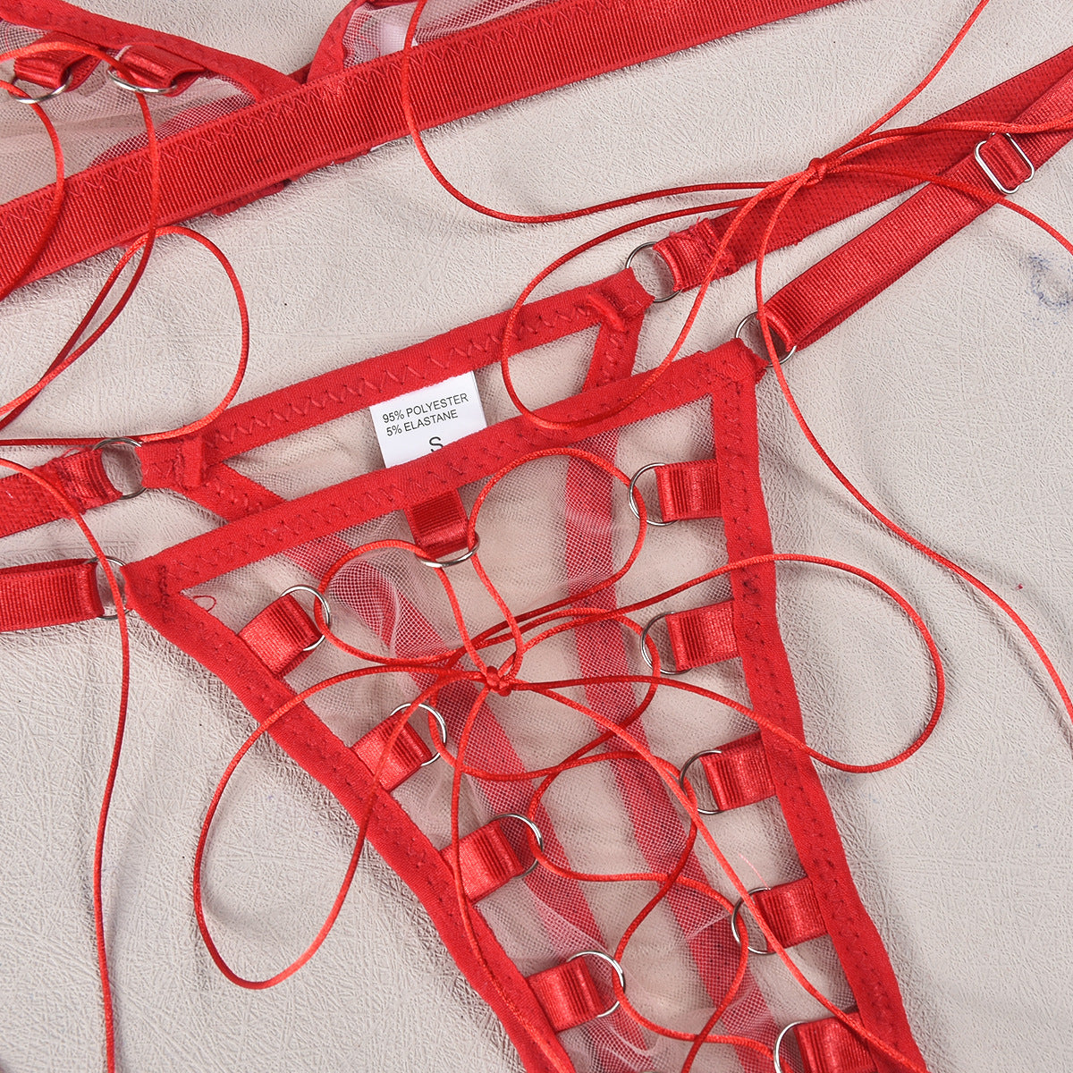 Slutty Women See Through Lingerie Set Nasty Bra & Panty