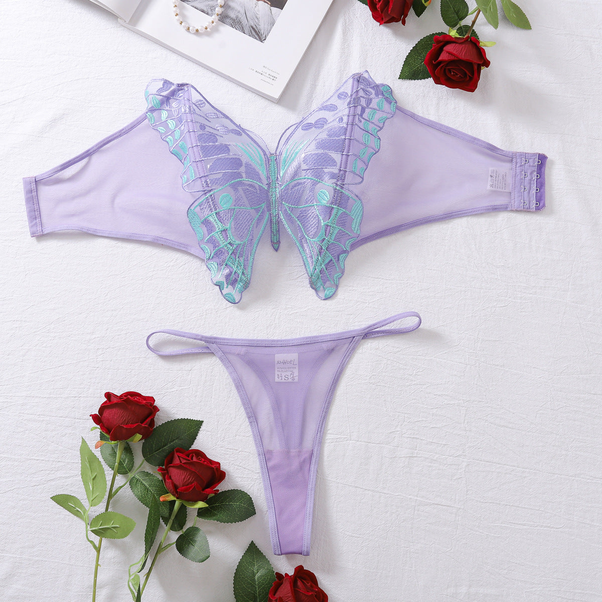 Butterfly Lingerie Sheer