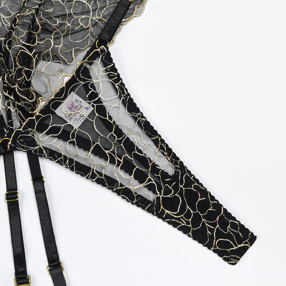 Sexy Women Bra Sheer Embroidered Lingerie