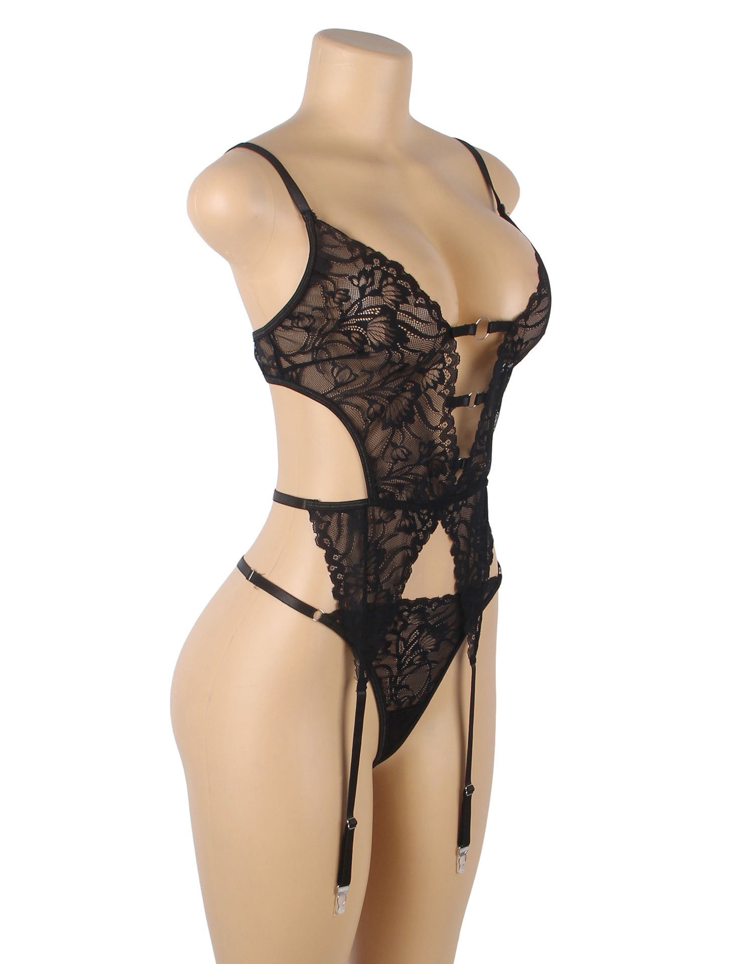 Latina Sexy Blonde Lingerie Set Sexy mature wife lingerie Bra Panties