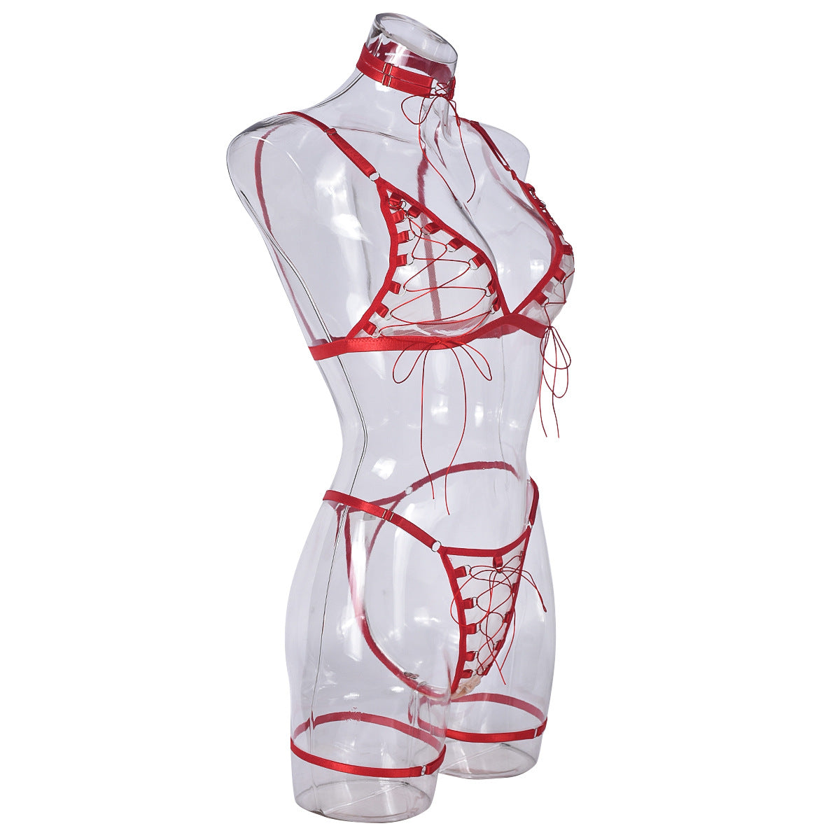Slutty Women See Through Lingerie Set Nasty Bra & Panty