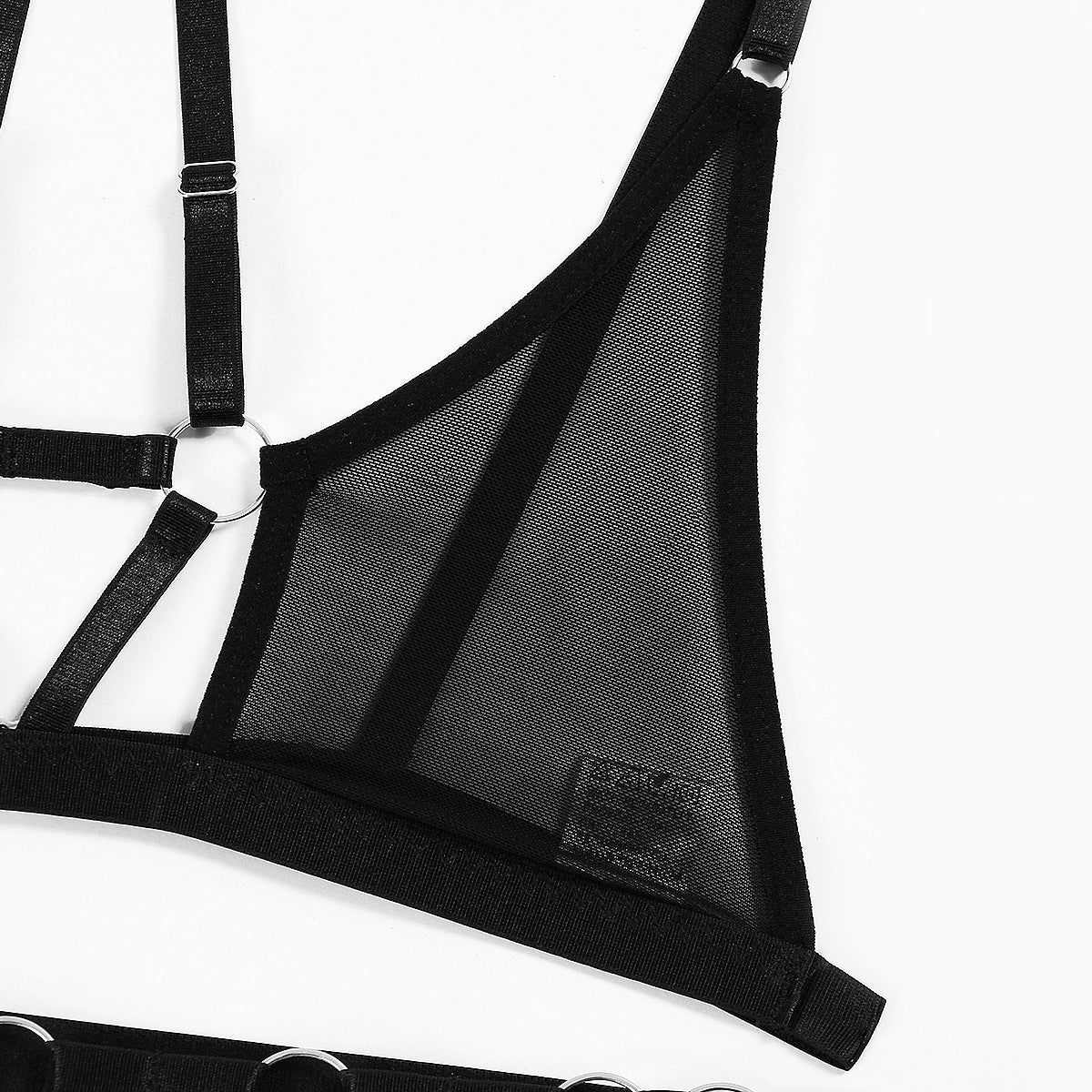 Sexy Sluzu lingerie Set Hot Bra & Panty Black