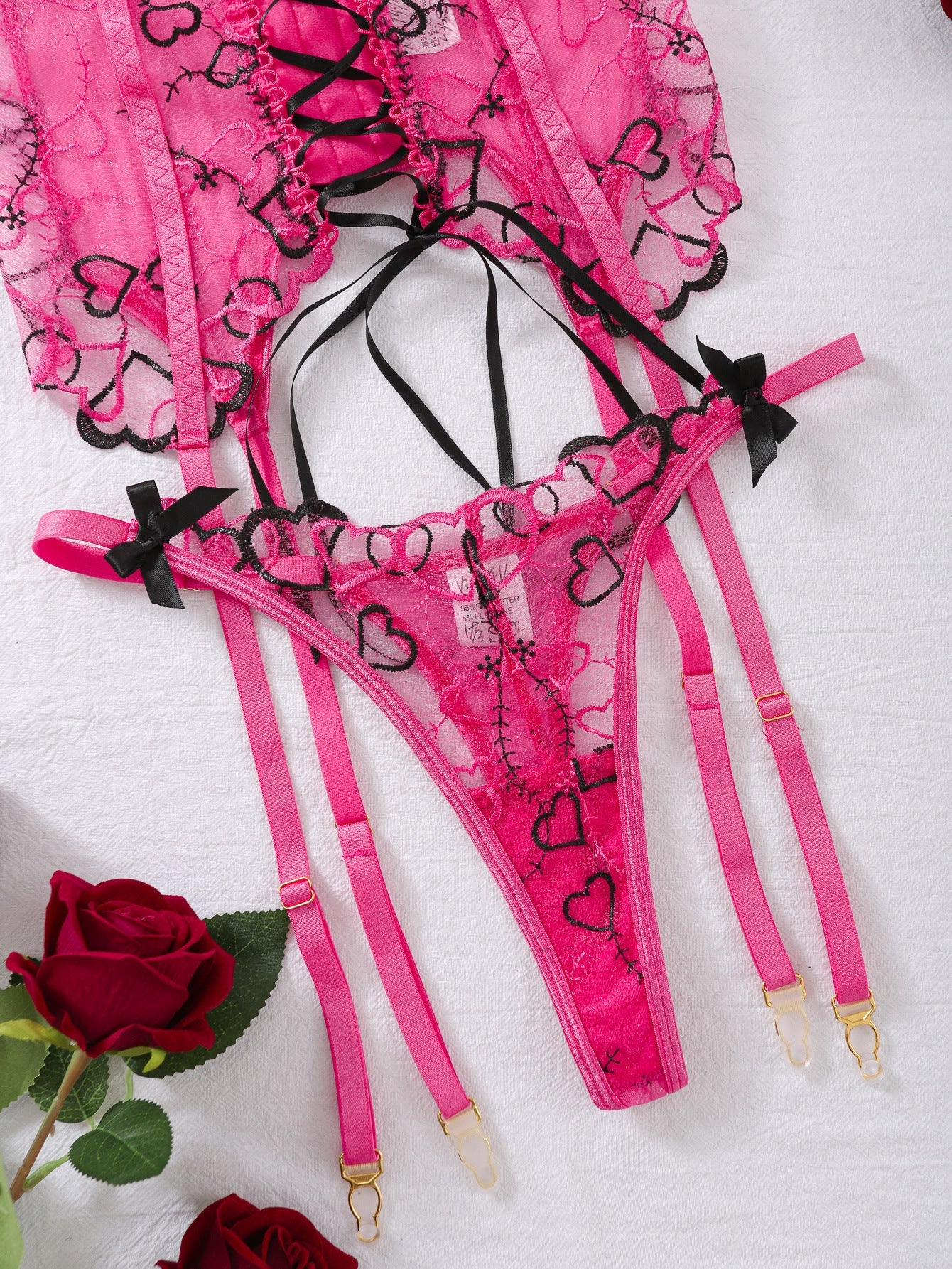 Sex Lingerie Sheer Corset