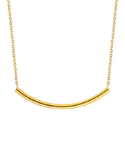 LUXE Curved Bar Necklace