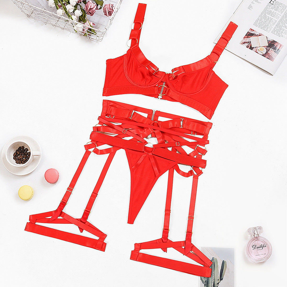 Hot lingerie Sluzu Set Naughty Bra & Panty Nasty