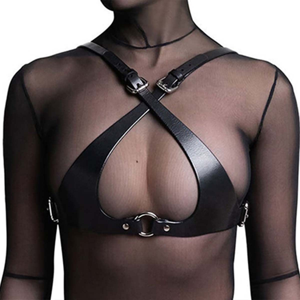 Sluzu Chest Harness With Leg Straps