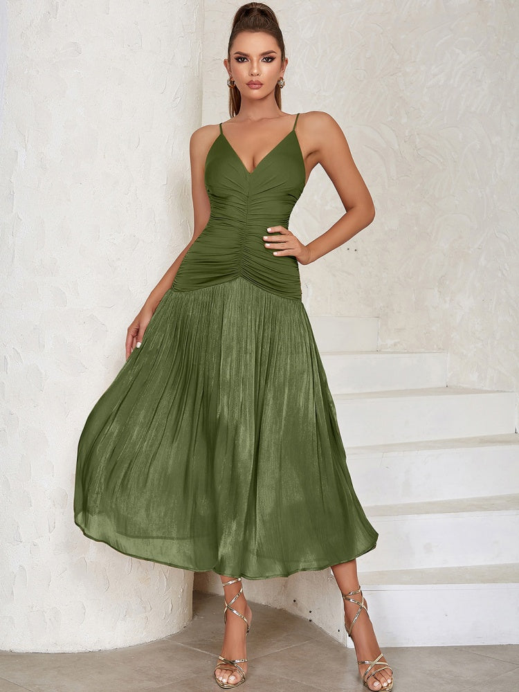 Strappy Ruched Fairy Dress