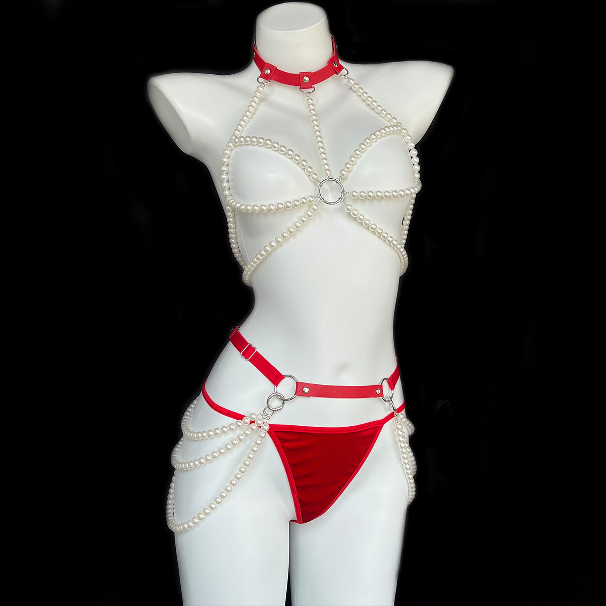 Naughty Sluzu Bondage Lingerie Set Sluzu Bra & Panty Hot Latina