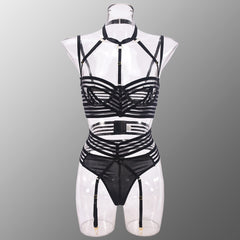 Bondage Style Lingerie Sheer