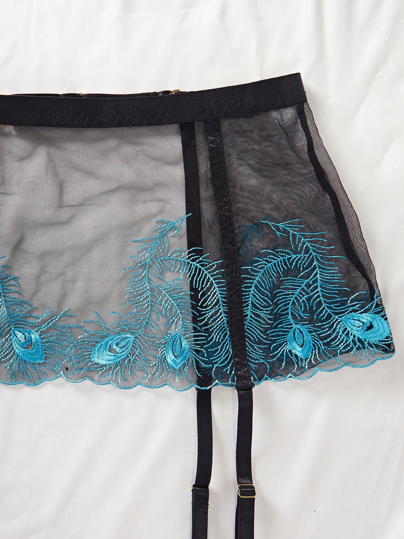 Open Crotch Sheer Lingerie