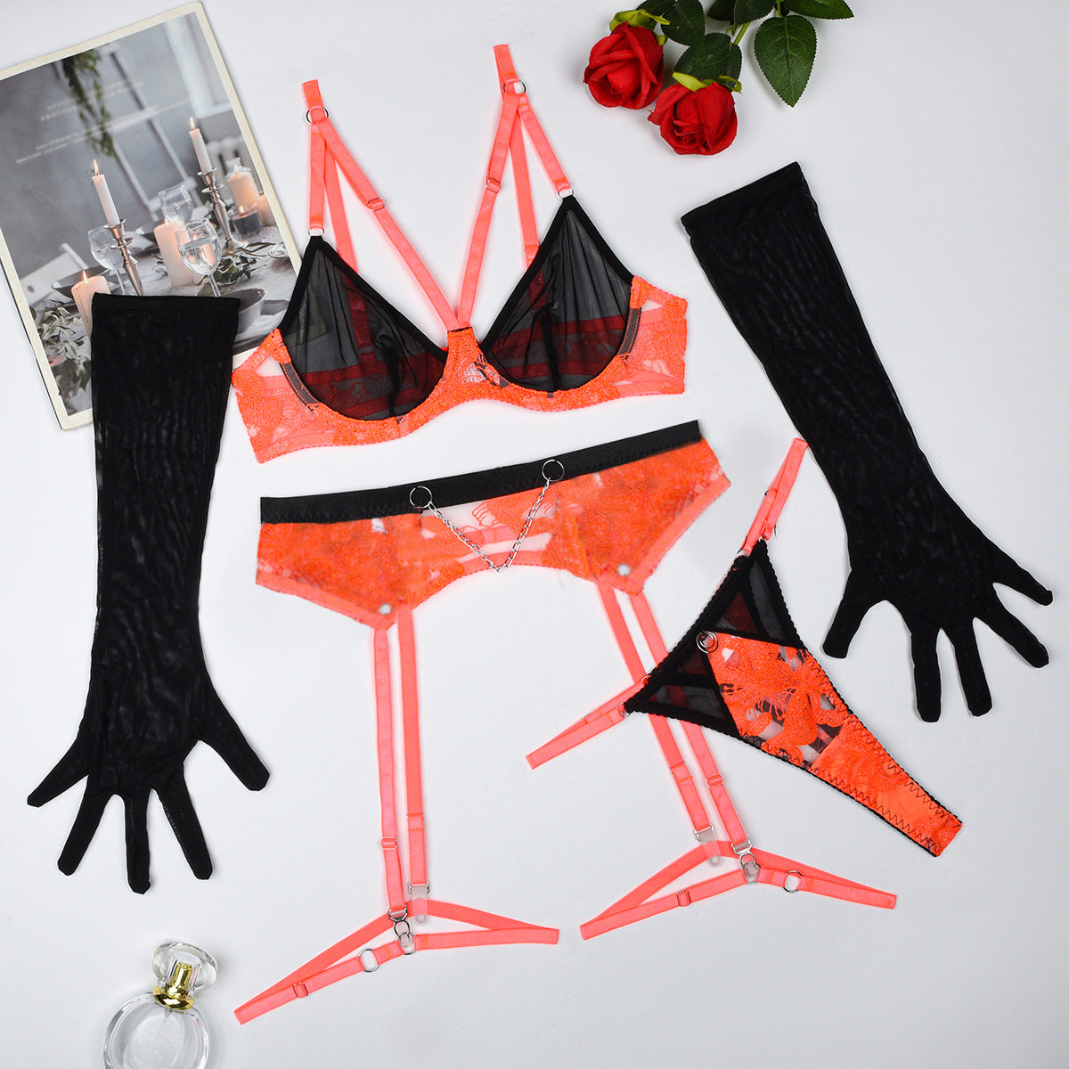 Womens Sexy Lingerie Sheer