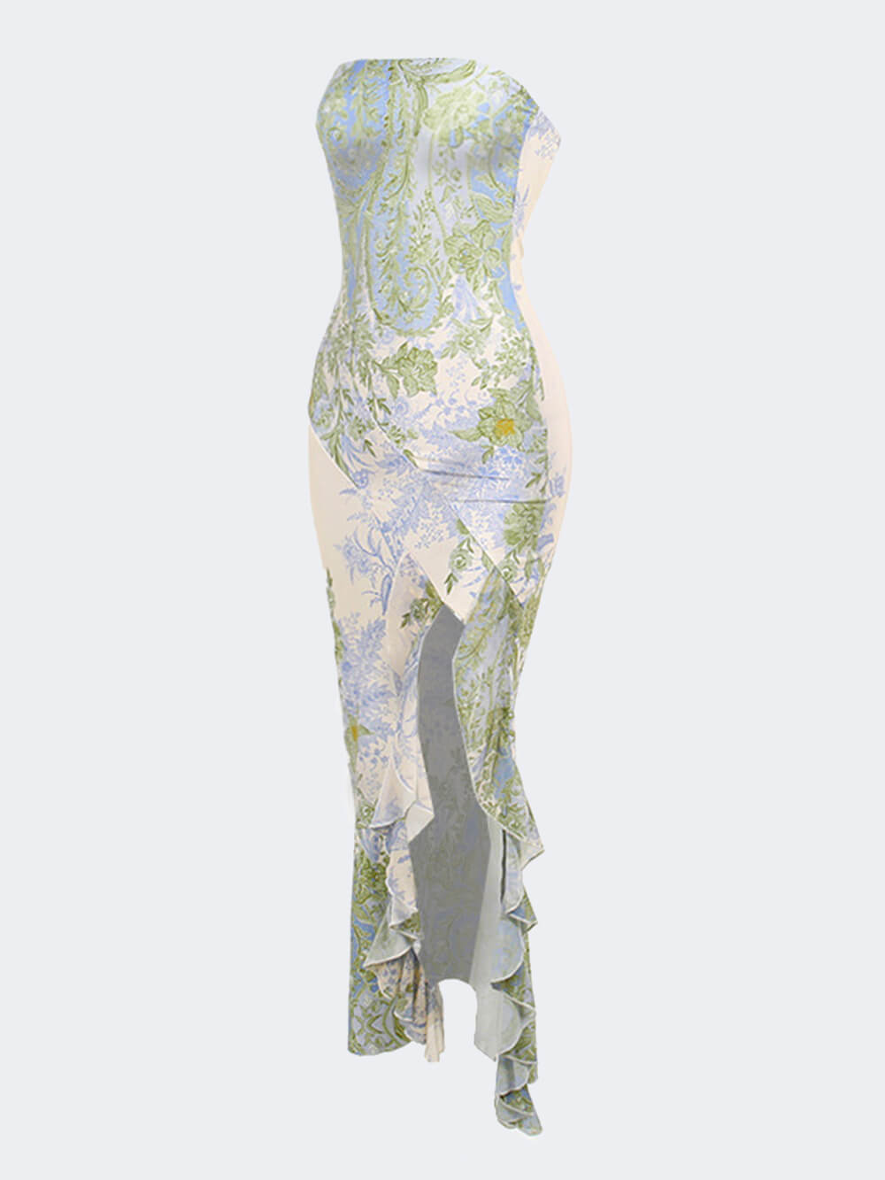 Floral Slit Maxi Dress