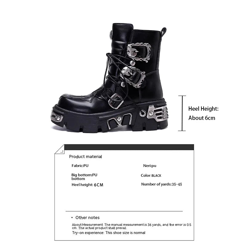 Retro Casual High Boots