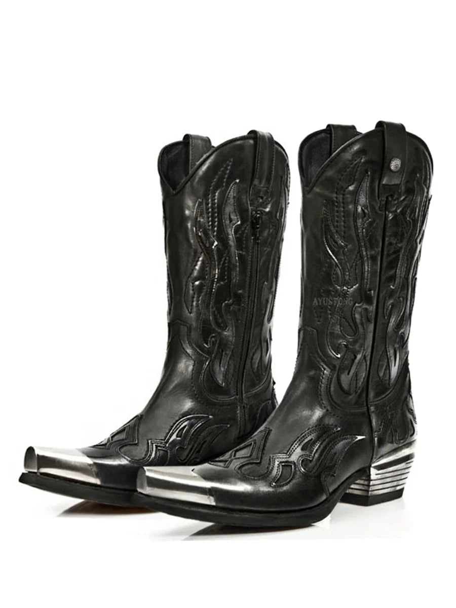Retro Western Cowboy Boots