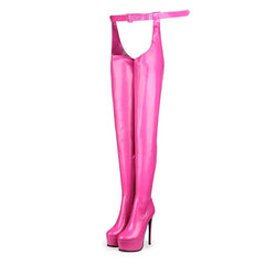 Sexy Belt Over The Knee Women Boots