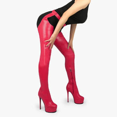 Sexy Belt Over The Knee Women Boots