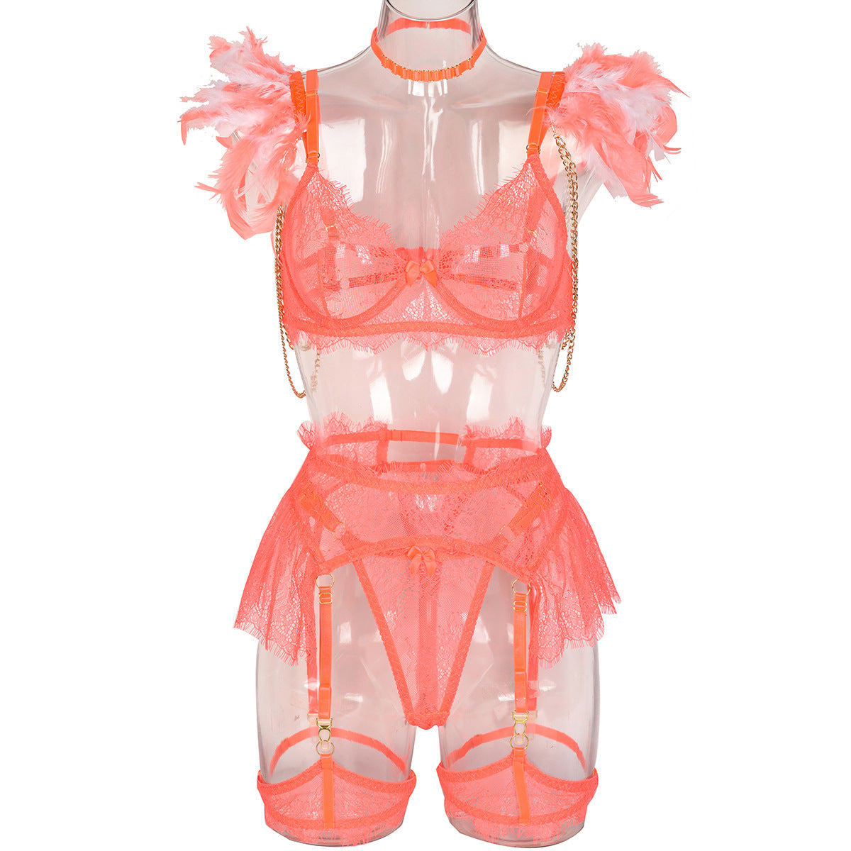Sexy Sheer Lingerie Set