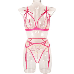 Sheer Lace Lingerie Set