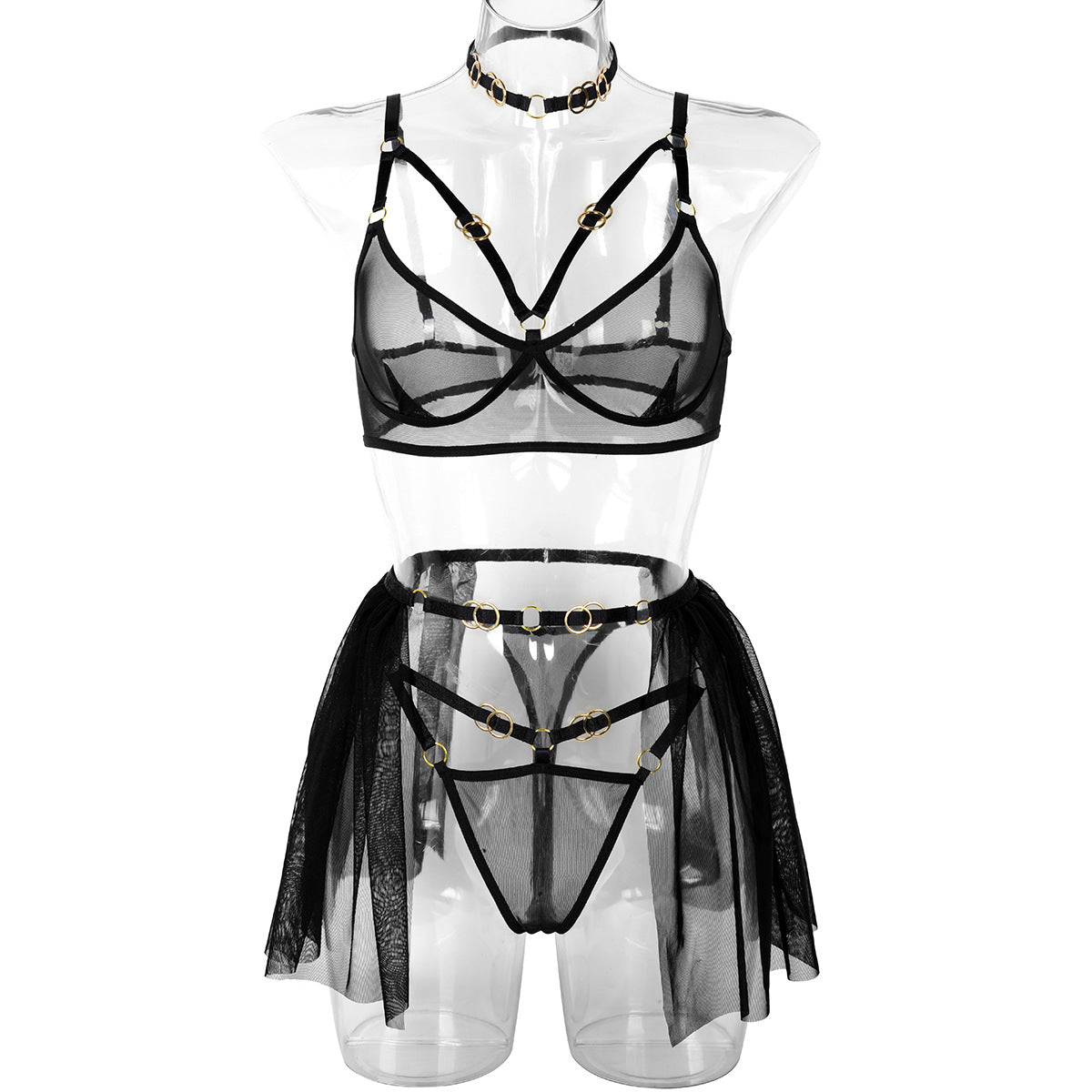 Sheer Lingerie For Women Set