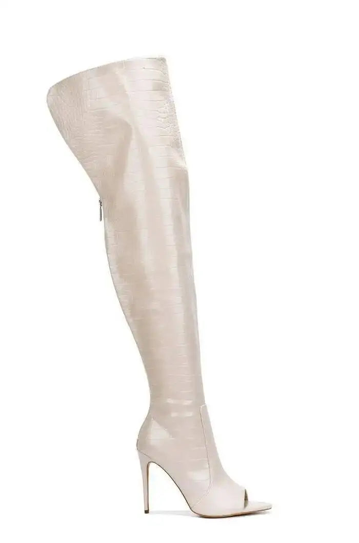 Stiletto High Heels Over The Knee Boots