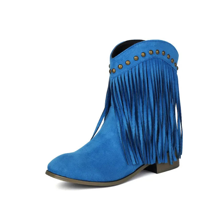 Tassel Women's Ankle Boots