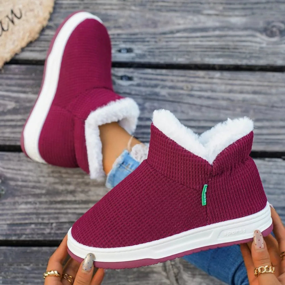 Winter Cotton Snow Boots