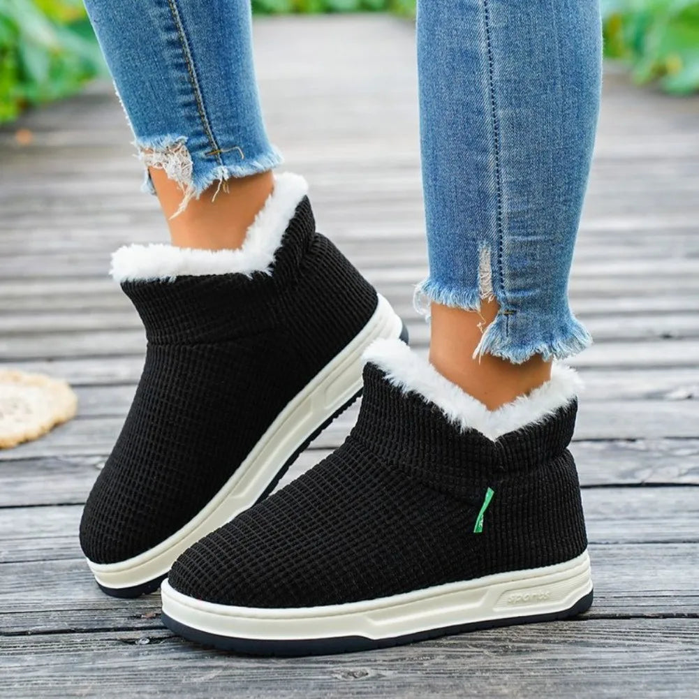 Winter Cotton Snow Boots