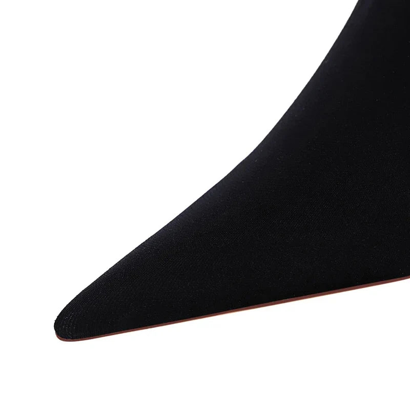 Women's European and American pointed slim heels