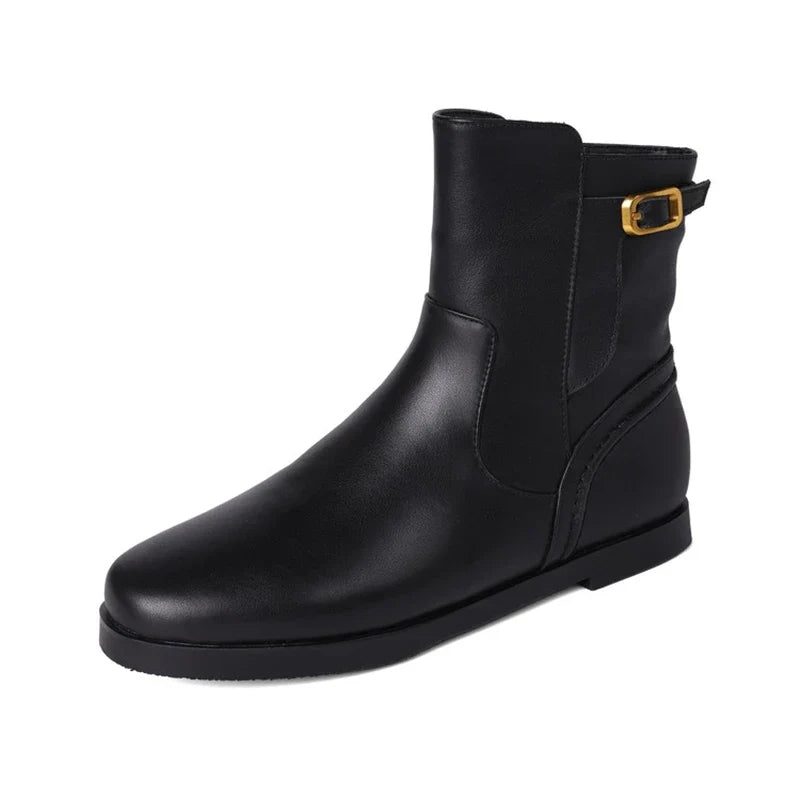 Women's autumn and winter leather