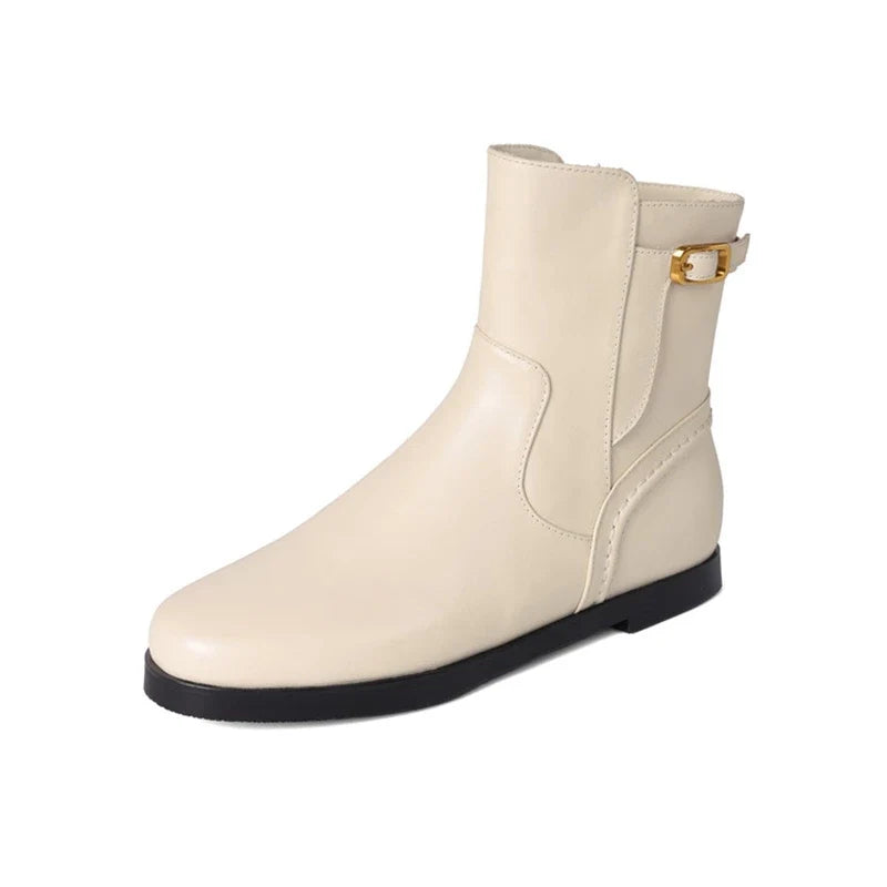Women's autumn and winter leather
