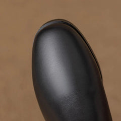 Women's autumn and winter leather