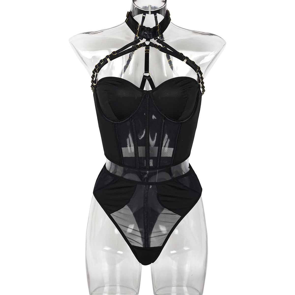 Womens Bondage Lingerie Set
