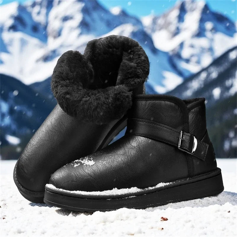 high quality men's Plush Warm Snow Boots