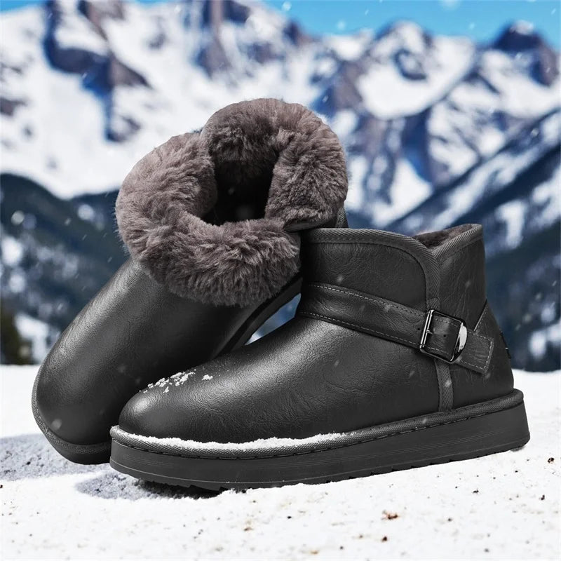 high quality men's Plush Warm Snow Boots